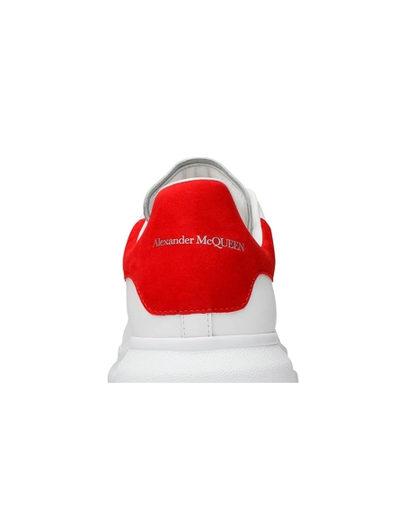 Alexander McQueen Oversized Sneaker White Lust Red,ALEXANDER MCQUEEN,Other Brand Reps Sneakers