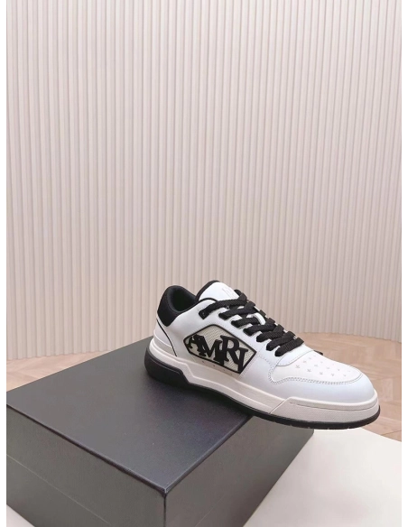 Amiri Classic Low Logo White Black,AMIRI,Other Brand Reps Sneakers