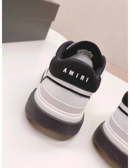 Amiri Classic Low Logo White Black,AMIRI,Other Brand Reps Sneakers