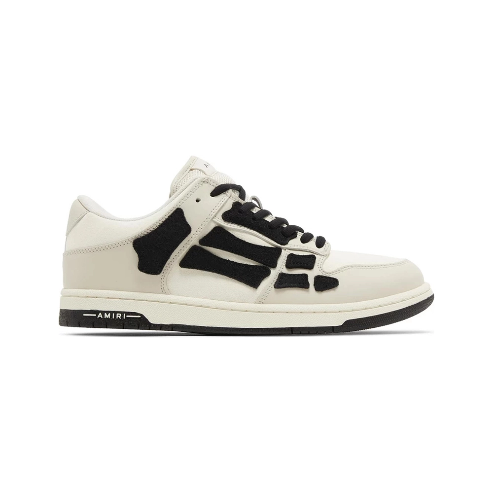 Amiri Skel Top Light Beige Black,AMIRI,Other Brand Reps Sneakers