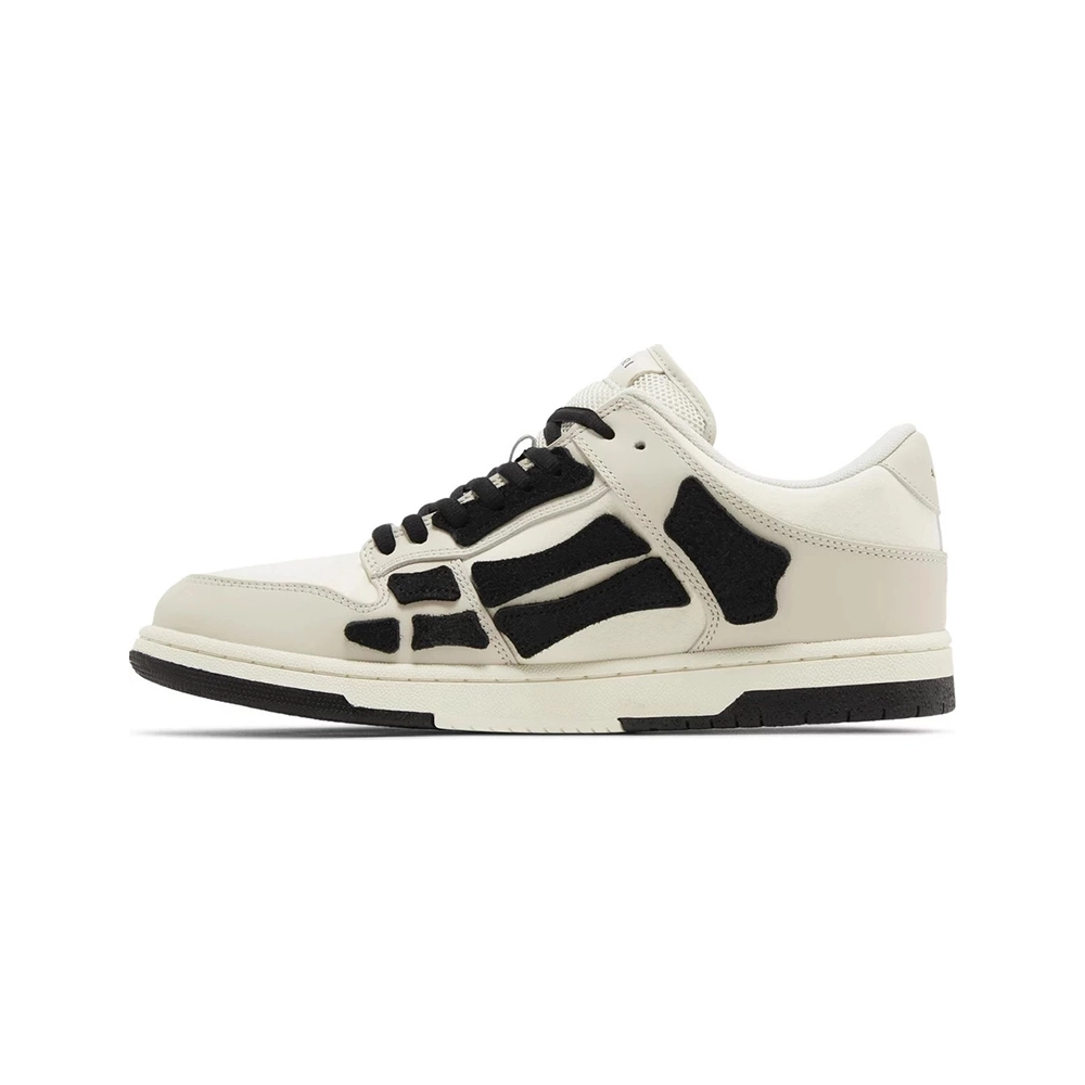 Amiri Skel Top Light Beige Black,AMIRI,Other Brand Reps Sneakers