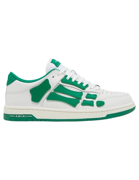 Amiri Skel Top Low White Green,AMIRI,Other Brand Reps Sneakers