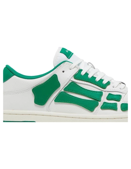 Amiri Skel Top Low White Green,AMIRI,Other Brand Reps Sneakers