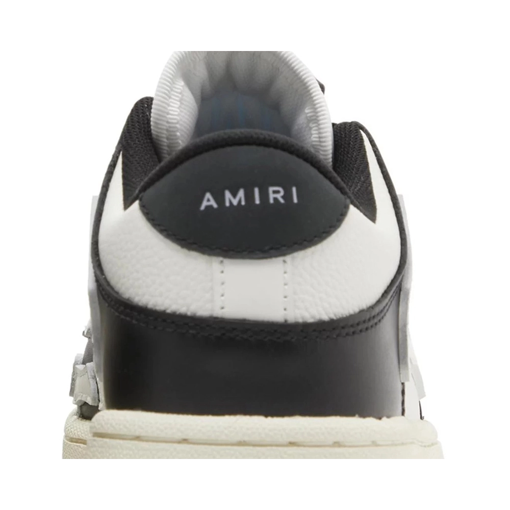 Amiri Skel Top Low Black White,AMIRI,Other Brand Reps Sneakers