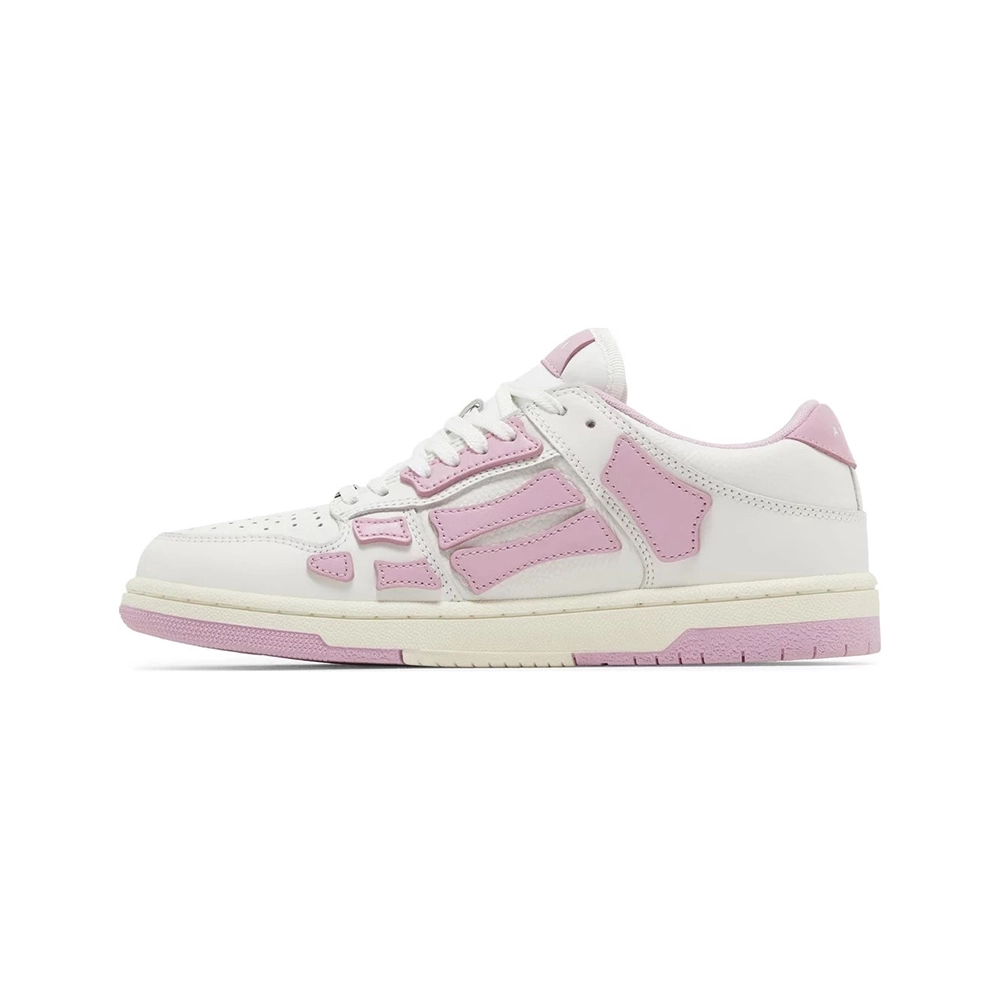 Amiri Skel Top Low White Pink,AMIRI,Other Brand Reps Sneakers