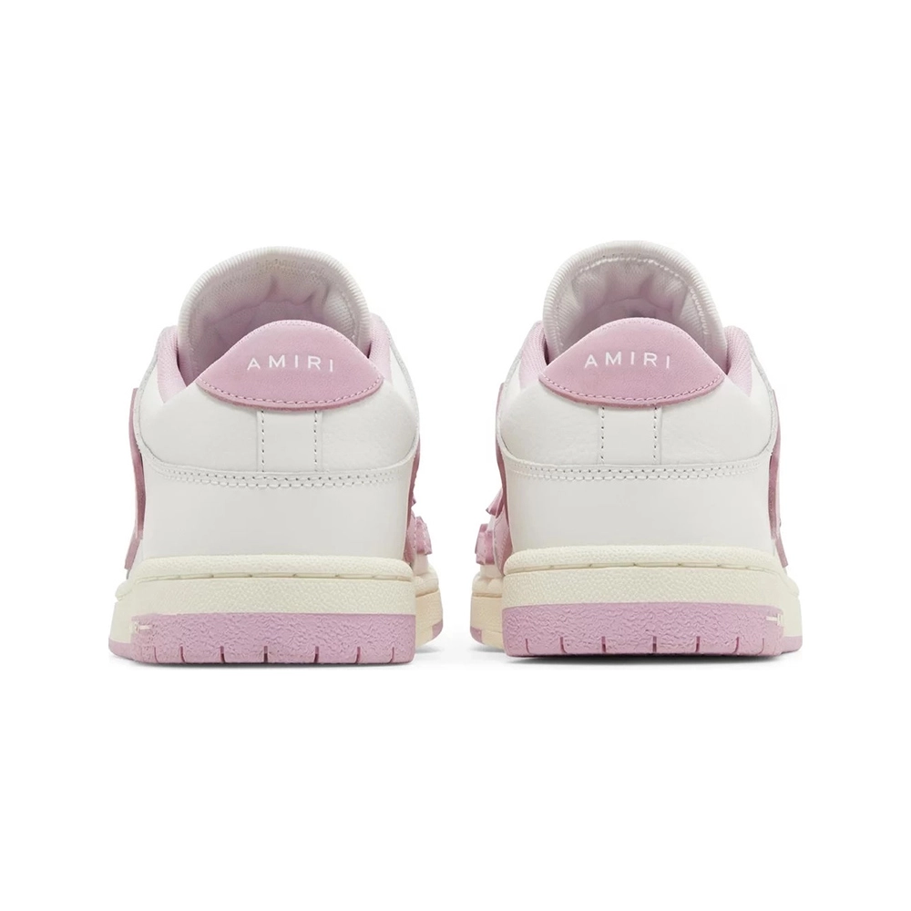 Amiri Skel Top Low White Pink,AMIRI,Other Brand Reps Sneakers