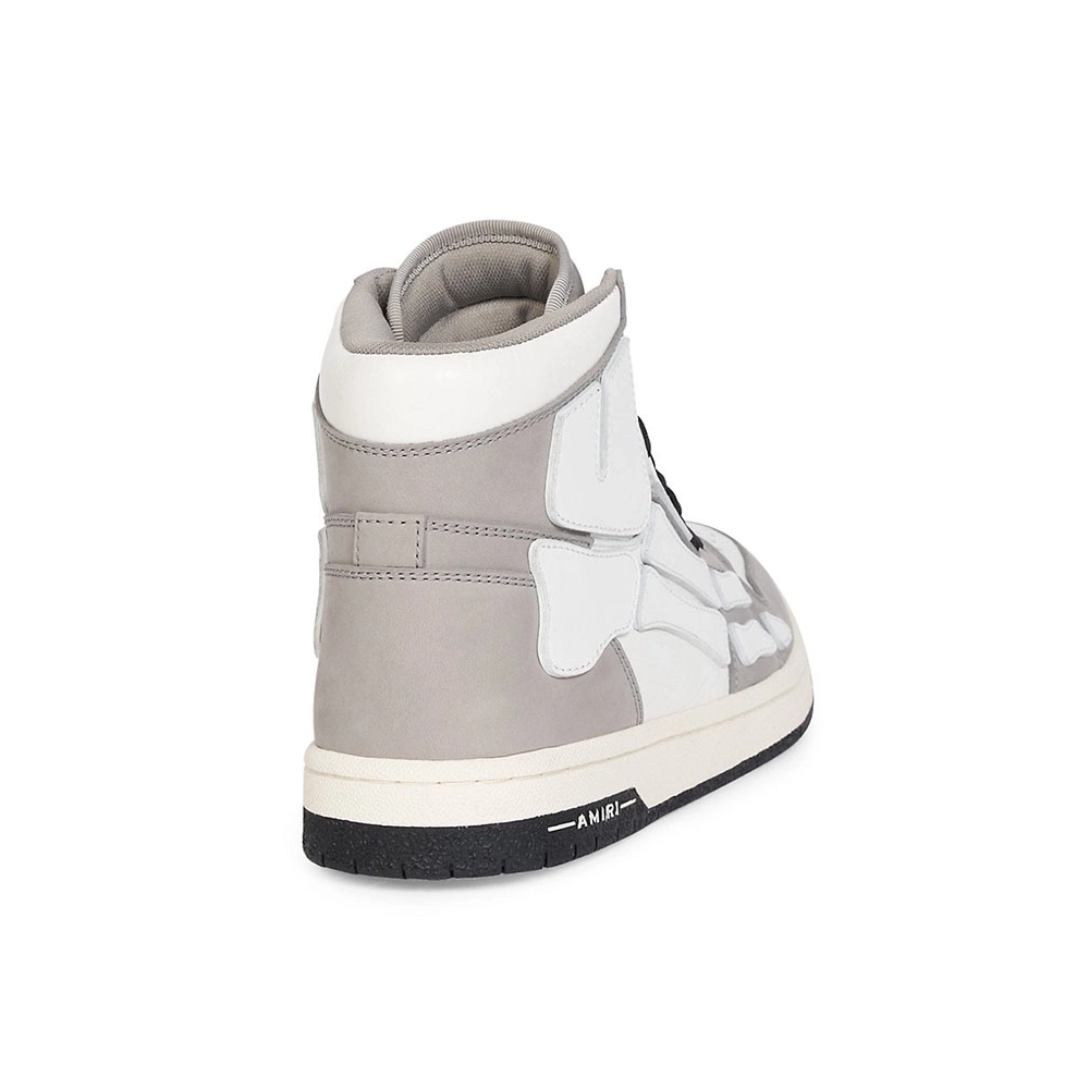 AMIRI SKELETON TOP SNEAKER GRAY WHITE,AMIRI,Other Brand Reps Sneakers