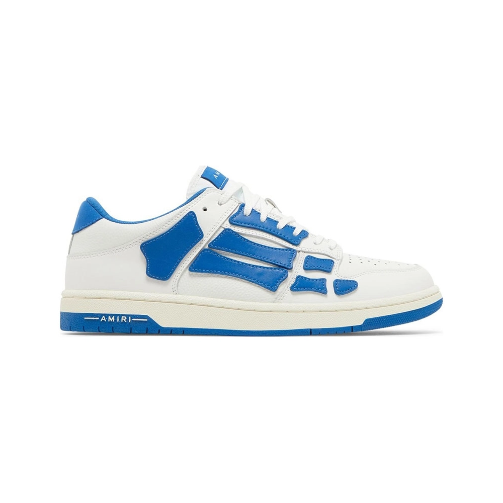 Amiri Skel Top Low White Blue,AMIRI,Other Brand Reps Sneakers