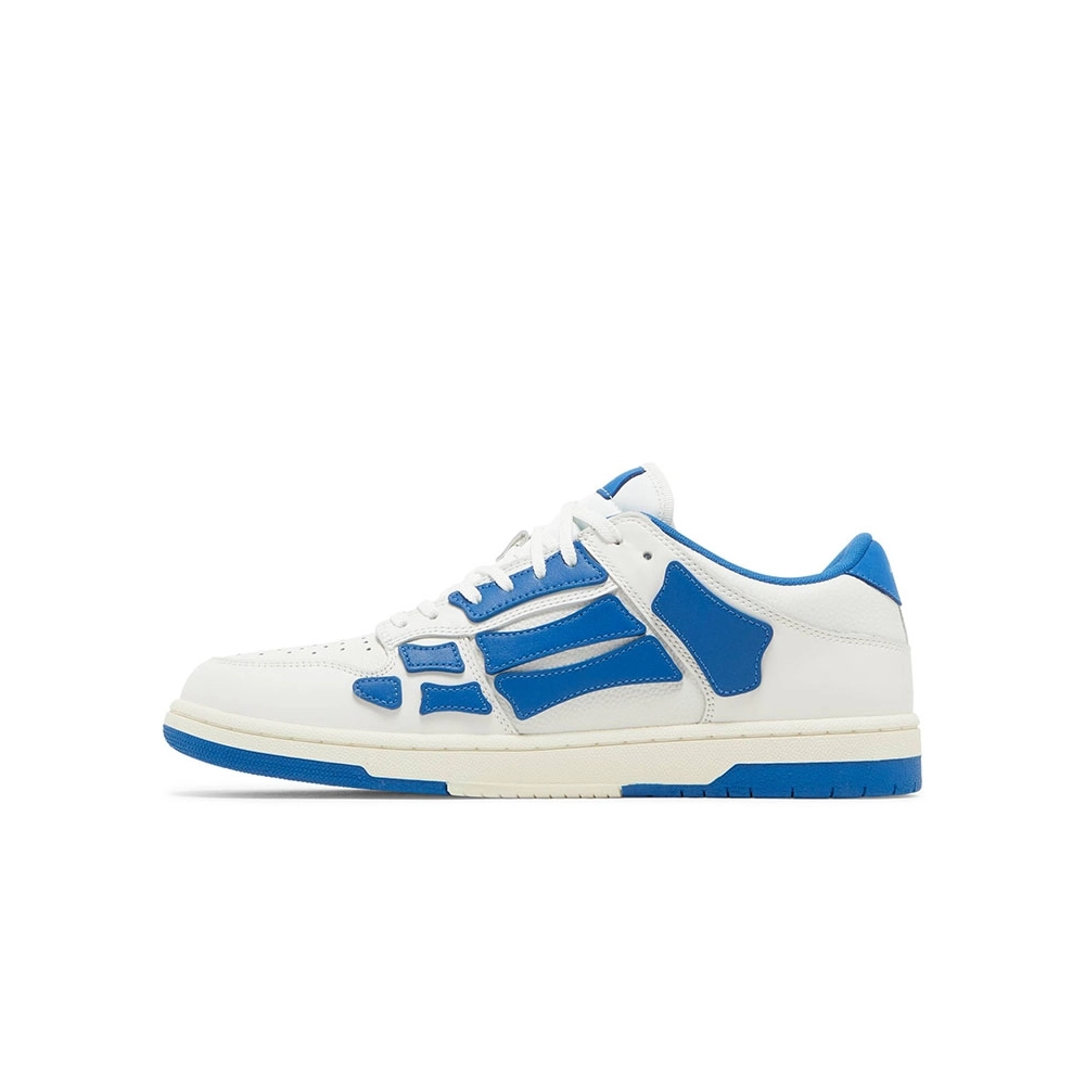 Amiri Skel Top Low White Blue,AMIRI,Other Brand Reps Sneakers