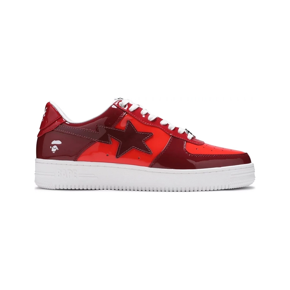 Bapesta Low M1 Color Camo Combo Red,BAPE SNEAKER,Other Brand Reps Sneakers