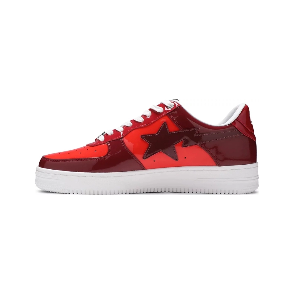 Bapesta Low M1 Color Camo Combo Red,BAPE SNEAKER,Other Brand Reps Sneakers