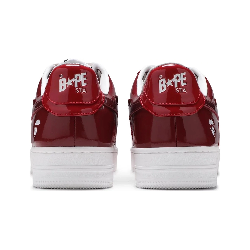 Bapesta Low M1 Color Camo Combo Red,BAPE SNEAKER,Other Brand Reps Sneakers