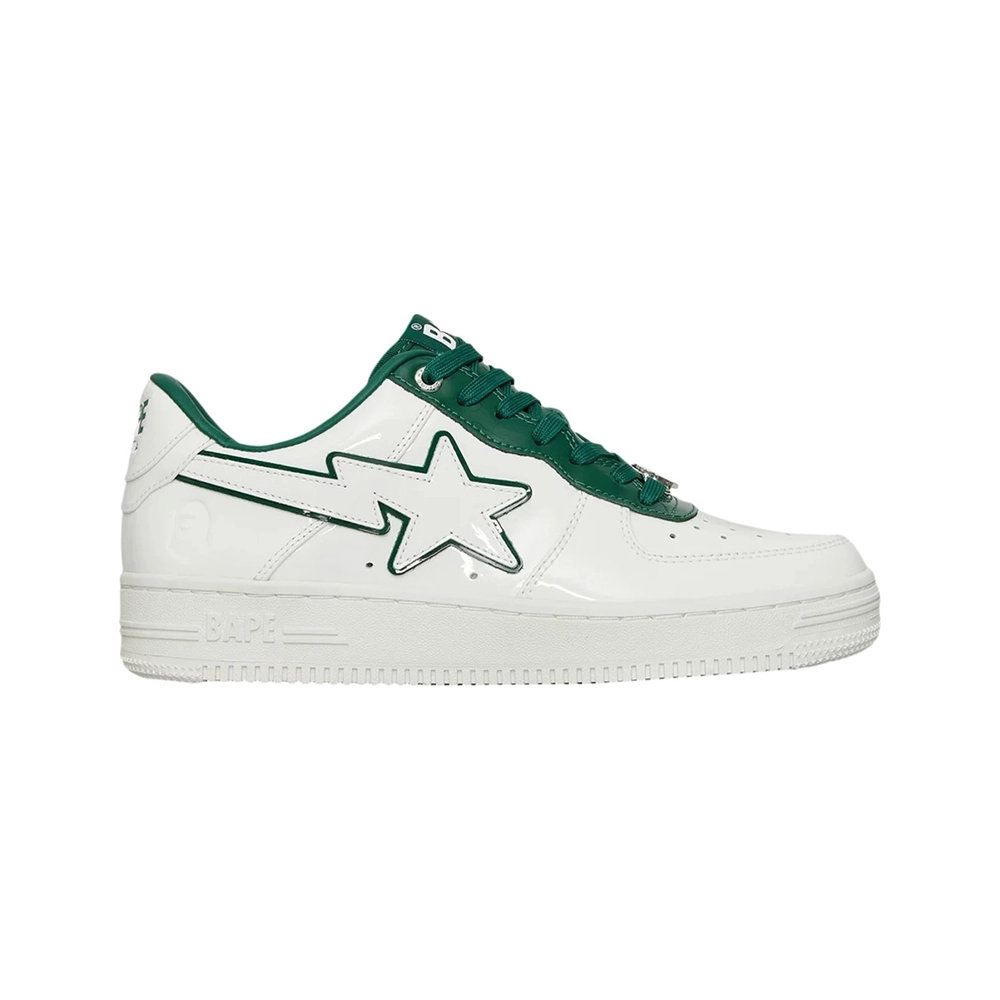 Bapesta No.8 M1 White Green,BAPE SNEAKER,Other Brand Reps Sneakers