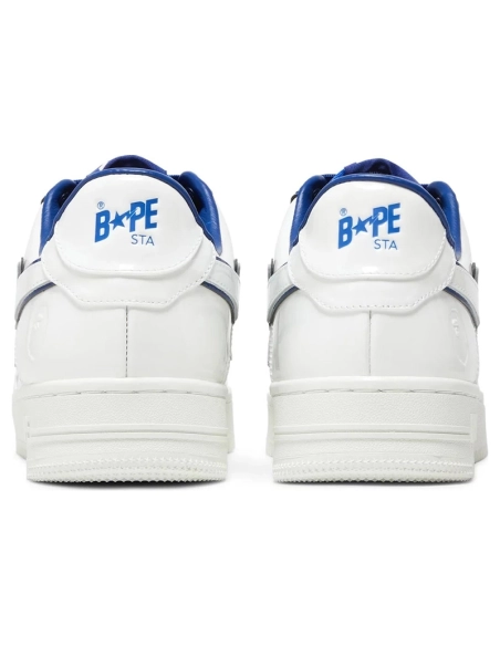 Bapesta No.8 M1 White Navy,BAPE SNEAKER,Other Brand Reps Sneakers
