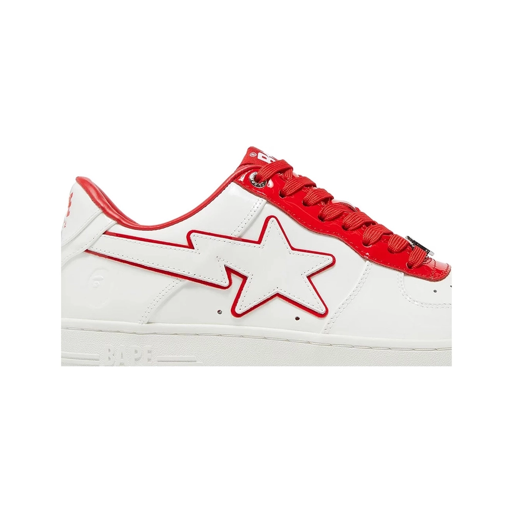 Bapesta No.8 M1 White Red,BAPE SNEAKER,Other Brand Reps Sneakers