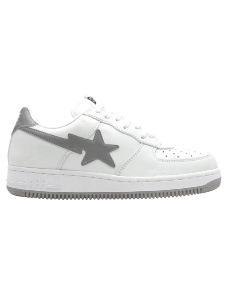 Bapesta FS001 Low White Reflector,BAPE SNEAKER,Other Brand Reps Sneakers