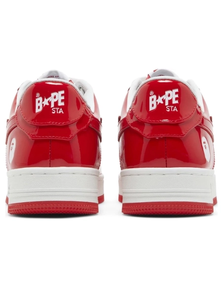 Bapesta No.5 Red,BAPE SNEAKER,Other Brand Reps Sneakers