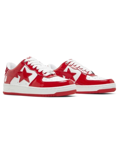 Bapesta No.5 Red,BAPE SNEAKER,Other Brand Reps Sneakers