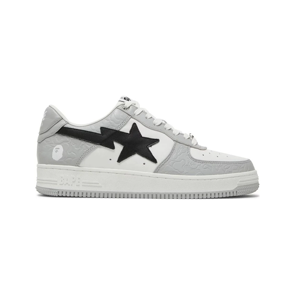 Bapesta Low M2 White Grey,BAPE SNEAKER,Other Brand Reps Sneakers