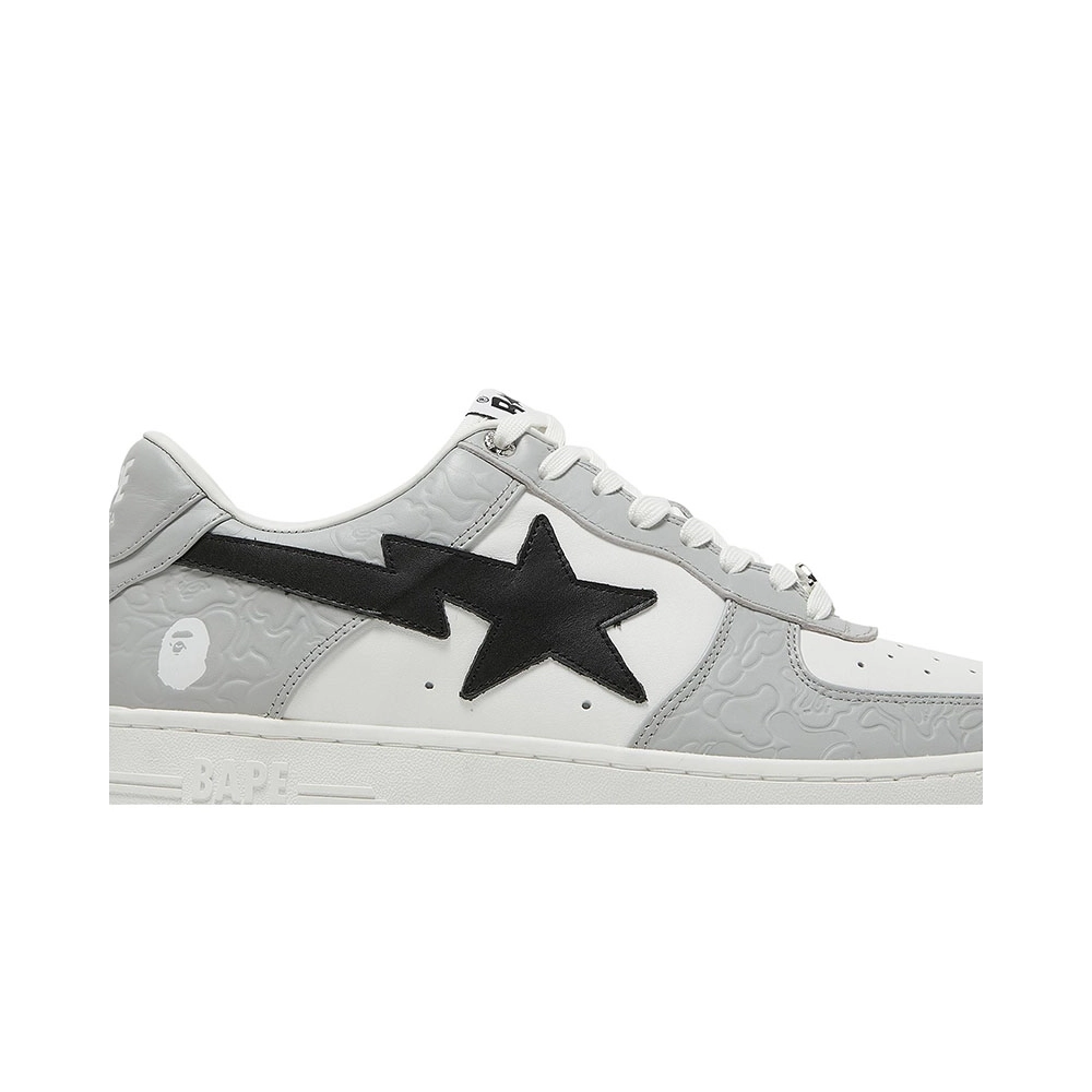 Bapesta Low M2 White Grey,BAPE SNEAKER,Other Brand Reps Sneakers