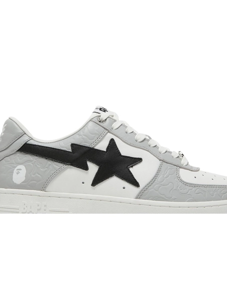 Bapesta Low M2 White Grey,BAPE SNEAKER,Other Brand Reps Sneakers