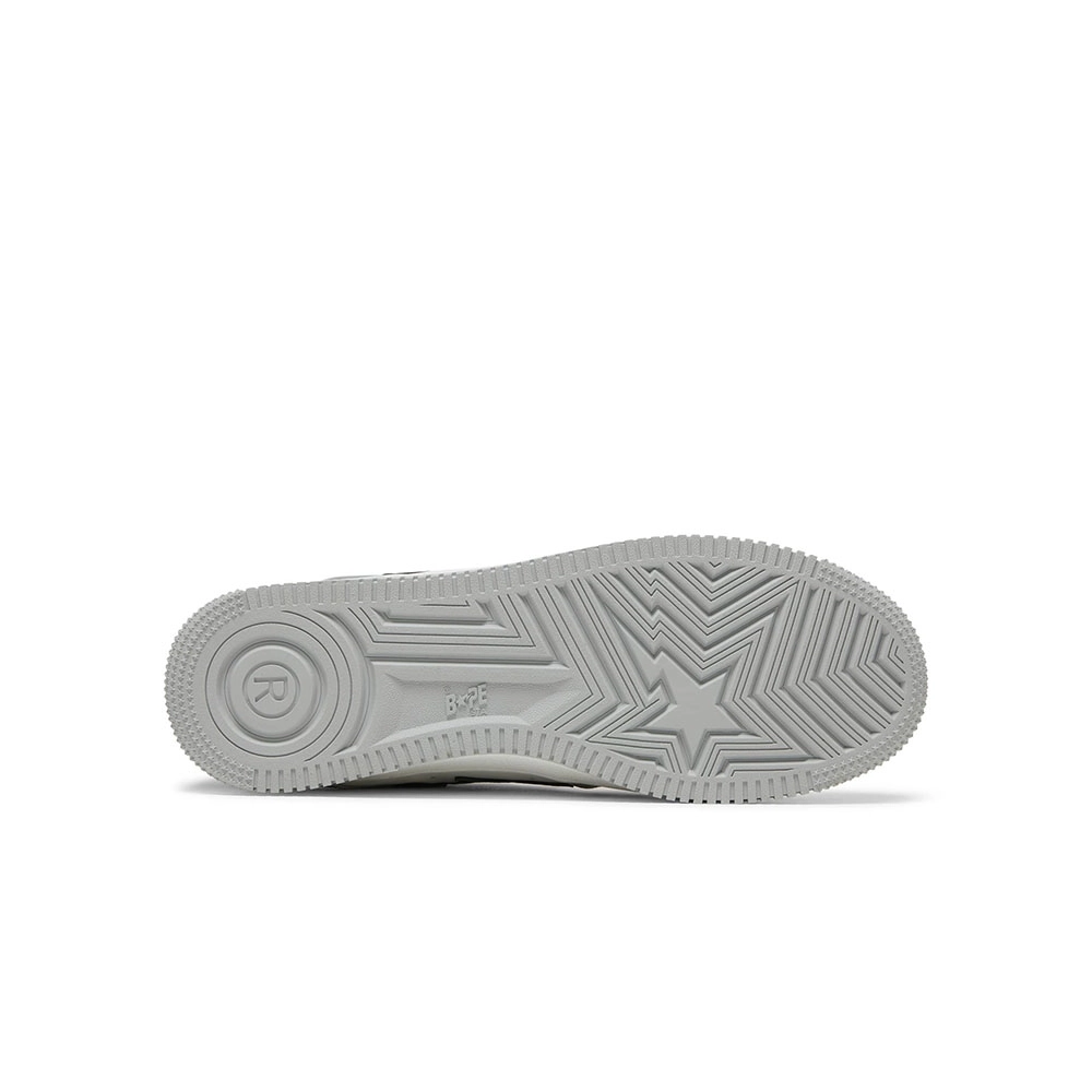 Bapesta Low M2 White Grey,BAPE SNEAKER,Other Brand Reps Sneakers