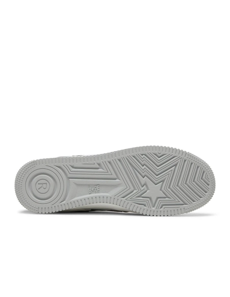 Bapesta Low M2 White Grey,BAPE SNEAKER,Other Brand Reps Sneakers