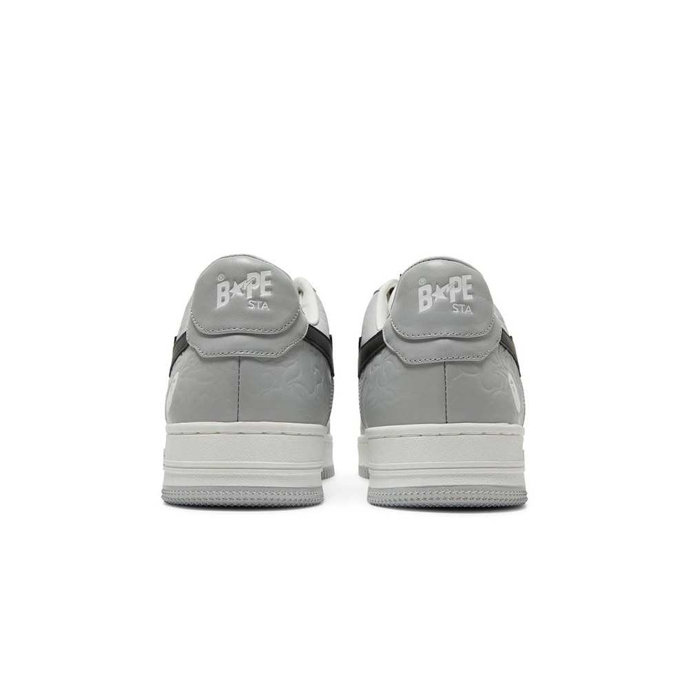 Bapesta Low M2 White Grey,BAPE SNEAKER,Other Brand Reps Sneakers