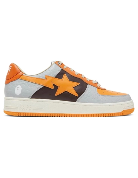 Bapesta Low M2 Orange,BAPE SNEAKER,Other Brand Reps Sneakers
