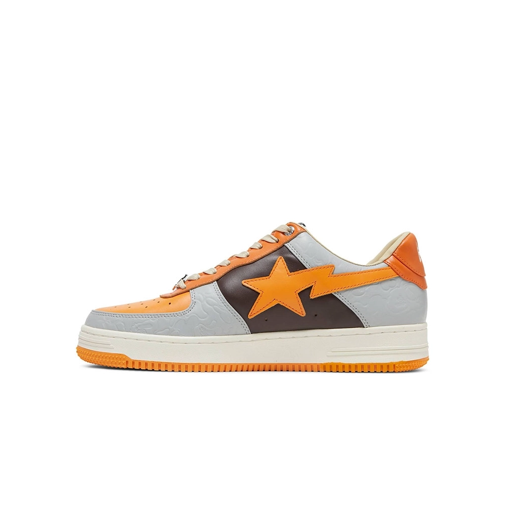 Bapesta Low M2 Orange,BAPE SNEAKER,Other Brand Reps Sneakers
