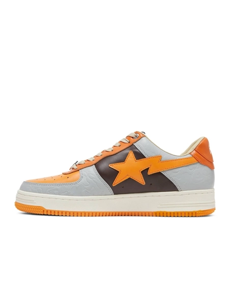 Bapesta Low M2 Orange,BAPE SNEAKER,Other Brand Reps Sneakers