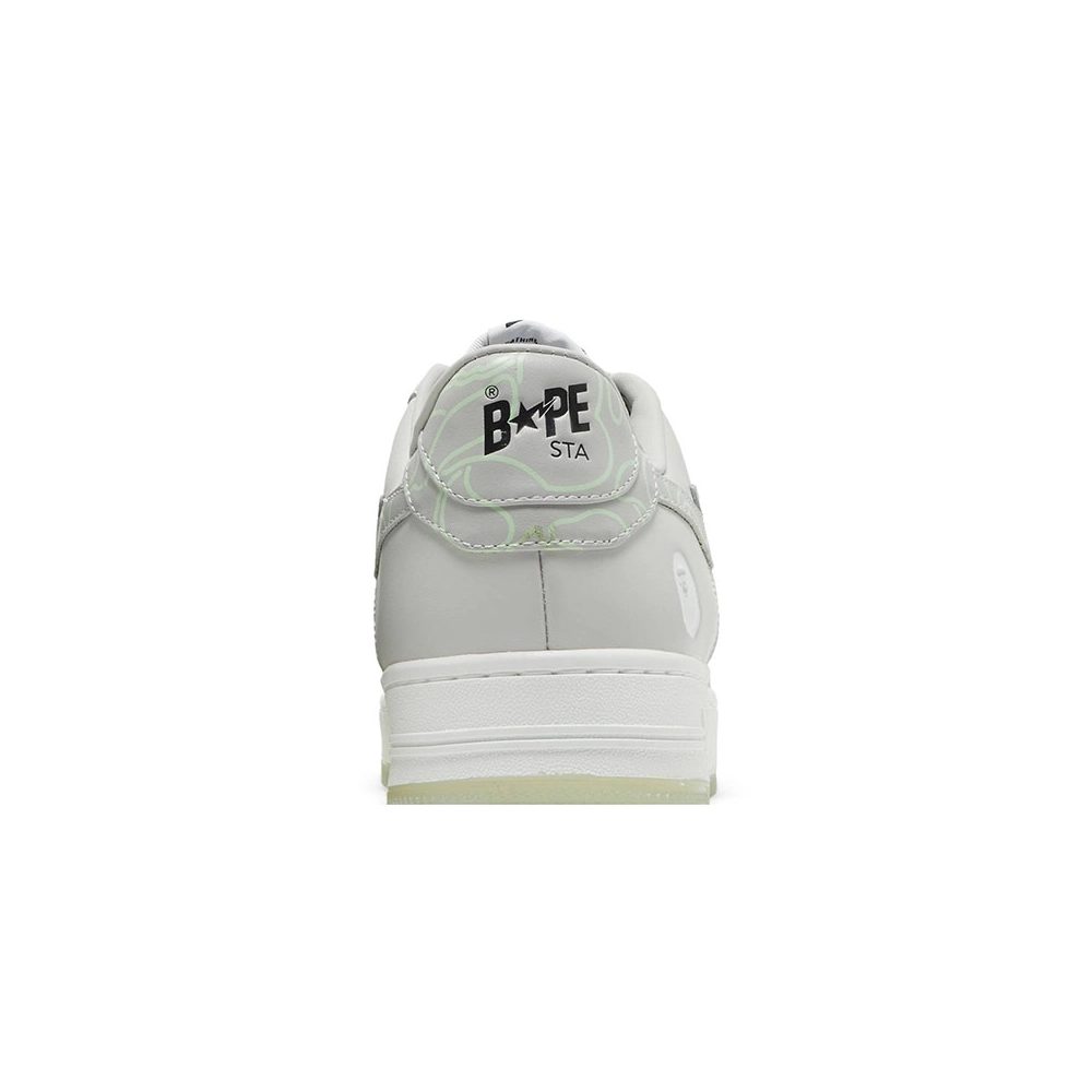 Bapesta Text Code Camo Grey,BAPE SNEAKER,Other Brand Reps Sneakers
