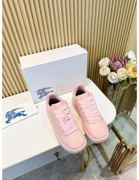 Burberry Leather Box Reps Sneakers PINK,BURBERRY SNEAKERS,Other Brand Reps Sneakers