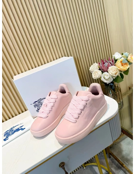 Burberry Leather Box Reps Sneakers PINK,BURBERRY SNEAKERS,Other Brand Reps Sneakers