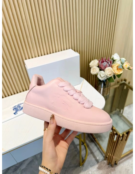 Burberry Leather Box Reps Sneakers PINK,BURBERRY SNEAKERS,Other Brand Reps Sneakers