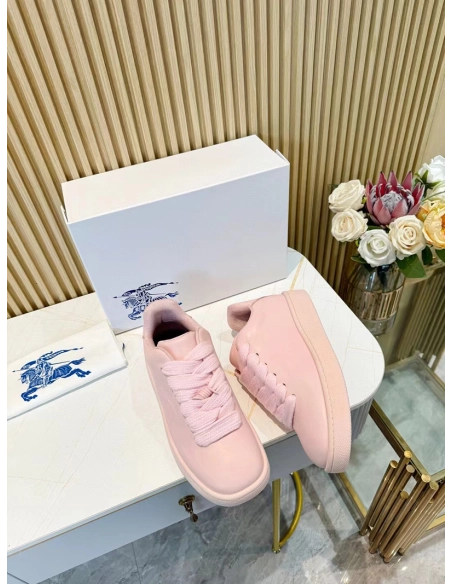Burberry Leather Box Reps Sneakers PINK,BURBERRY SNEAKERS,Other Brand Reps Sneakers