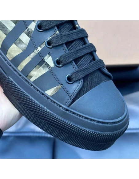 BURBERRY BLACK JACK LOW SNEAKERS,BURBERRY SNEAKERS,Other Brand Reps Sneakers