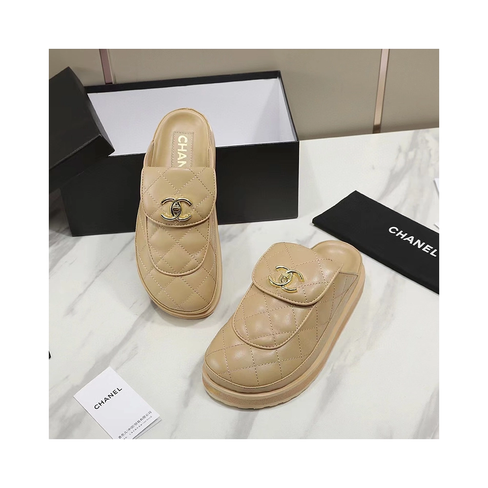 CHANEL CC Turnlock Mules,CHANEL SNEAKERS,Other Brand Reps Sneakers