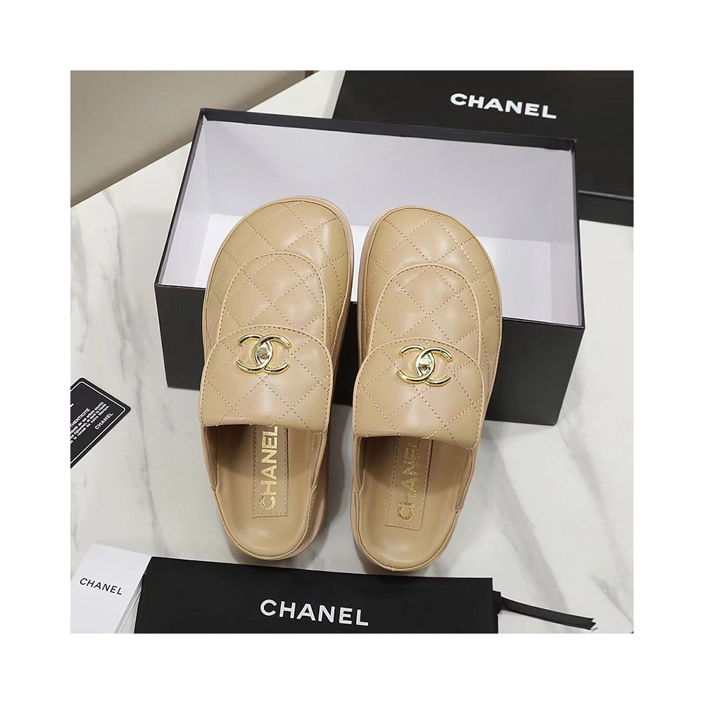 CHANEL CC Turnlock Mules,CHANEL SNEAKERS,Other Brand Reps Sneakers