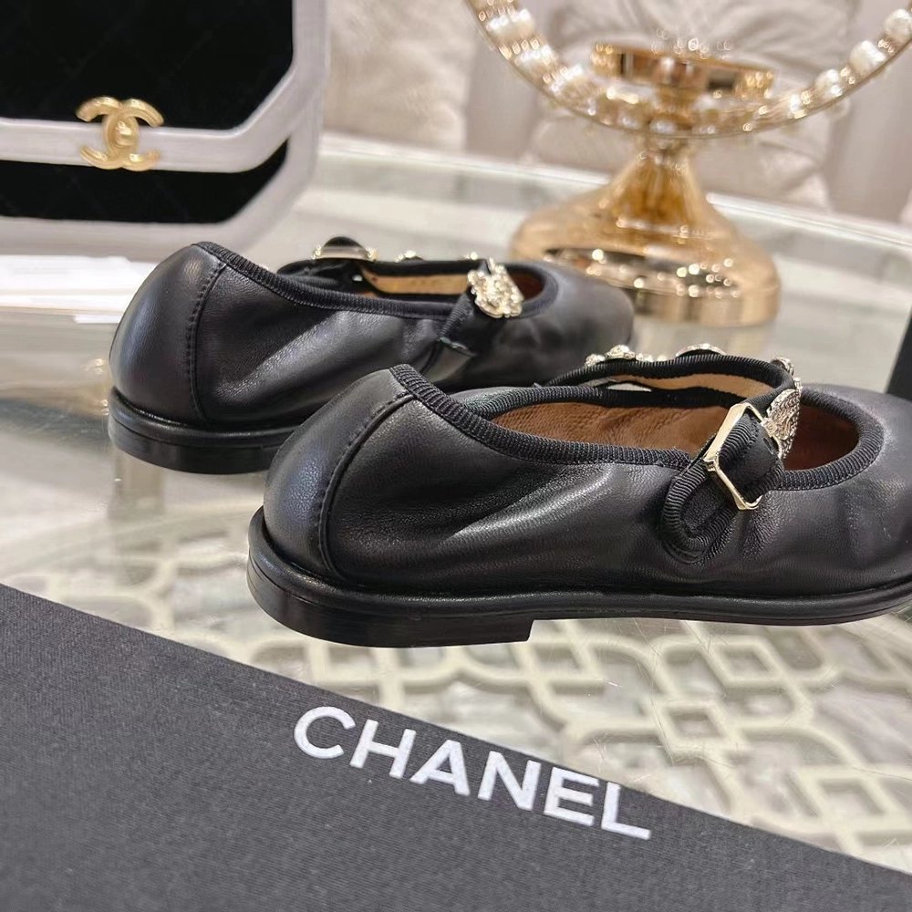 Chanel Mary Janes Lambskin Black,CHANEL SNEAKERS,Other Brand Reps Sneakers