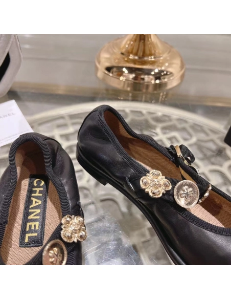 Chanel Mary Janes Lambskin Black,CHANEL SNEAKERS,Other Brand Reps Sneakers