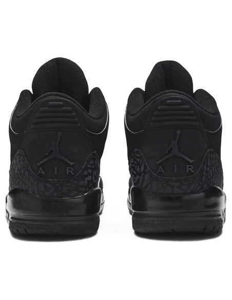 Air Jordan 3 Retro Black Cat 136064 002,AIR JORDAN 3,Air Jordan