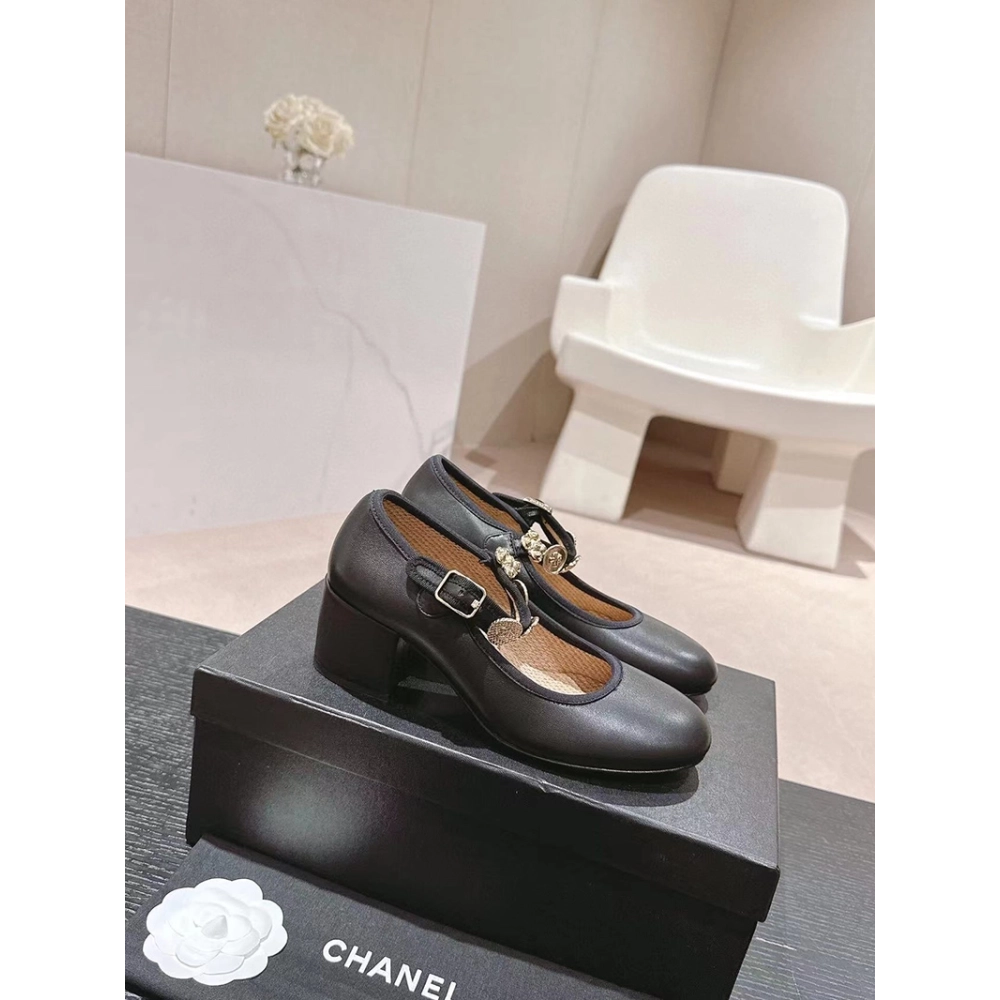 Chanel Mary Janes Lambskin Black,CHANEL SNEAKERS,Other Brand Reps Sneakers