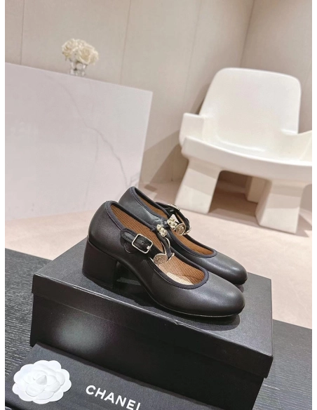 Chanel Mary Janes Lambskin Black,CHANEL SNEAKERS,Other Brand Reps Sneakers