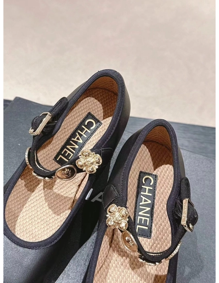 Chanel Mary Janes Lambskin Black,CHANEL SNEAKERS,Other Brand Reps Sneakers