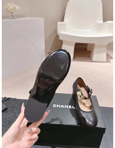 Chanel Mary Janes Lambskin Black,CHANEL SNEAKERS,Other Brand Reps Sneakers