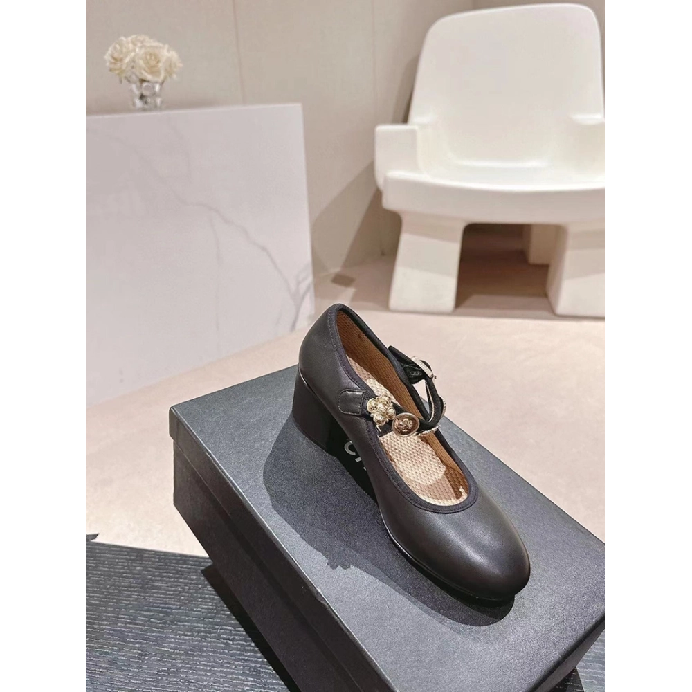 Chanel Mary Janes Lambskin Black,CHANEL SNEAKERS,Other Brand Reps Sneakers