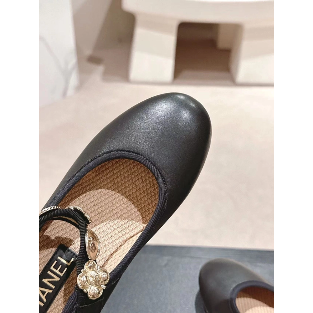 Chanel Mary Janes Lambskin Black,CHANEL SNEAKERS,Other Brand Reps Sneakers