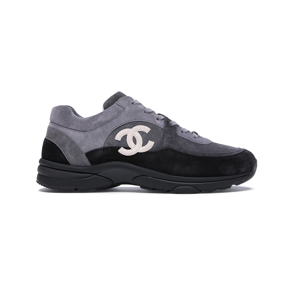 Chanel Low Top Trainer CC Grey,CHANEL SNEAKERS,Other Brand Reps Sneakers
