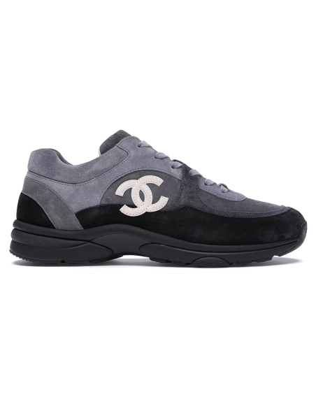 Chanel Low Top Trainer CC Grey,CHANEL SNEAKERS,Other Brand Reps Sneakers